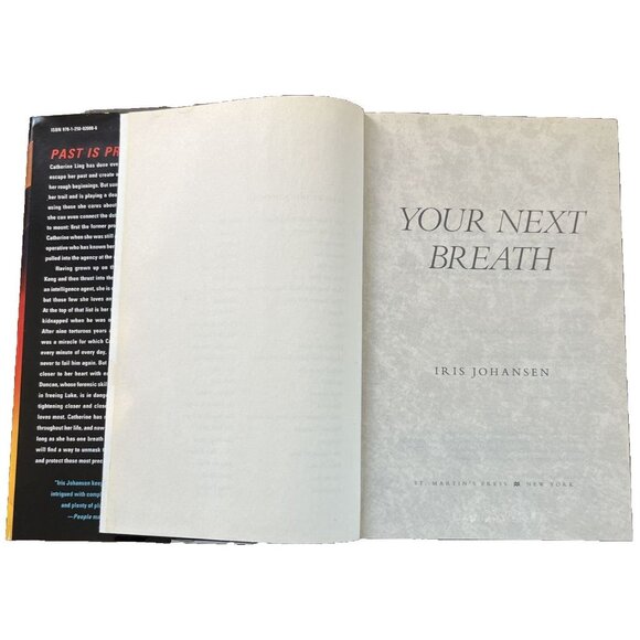 IRIS JOHANSEN Catherine Lin Series Lot Of 2 Hardcover 1st Edition Books - Picture 6 of 11